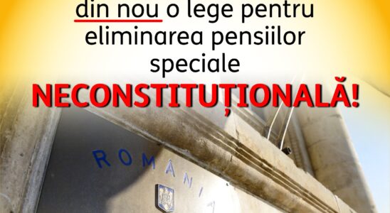 CCR a constatat, DIN NOU, că legea pentru eliminarea pensiilor speciale pe care au promovat-o PSD și PNL este neconstituțională